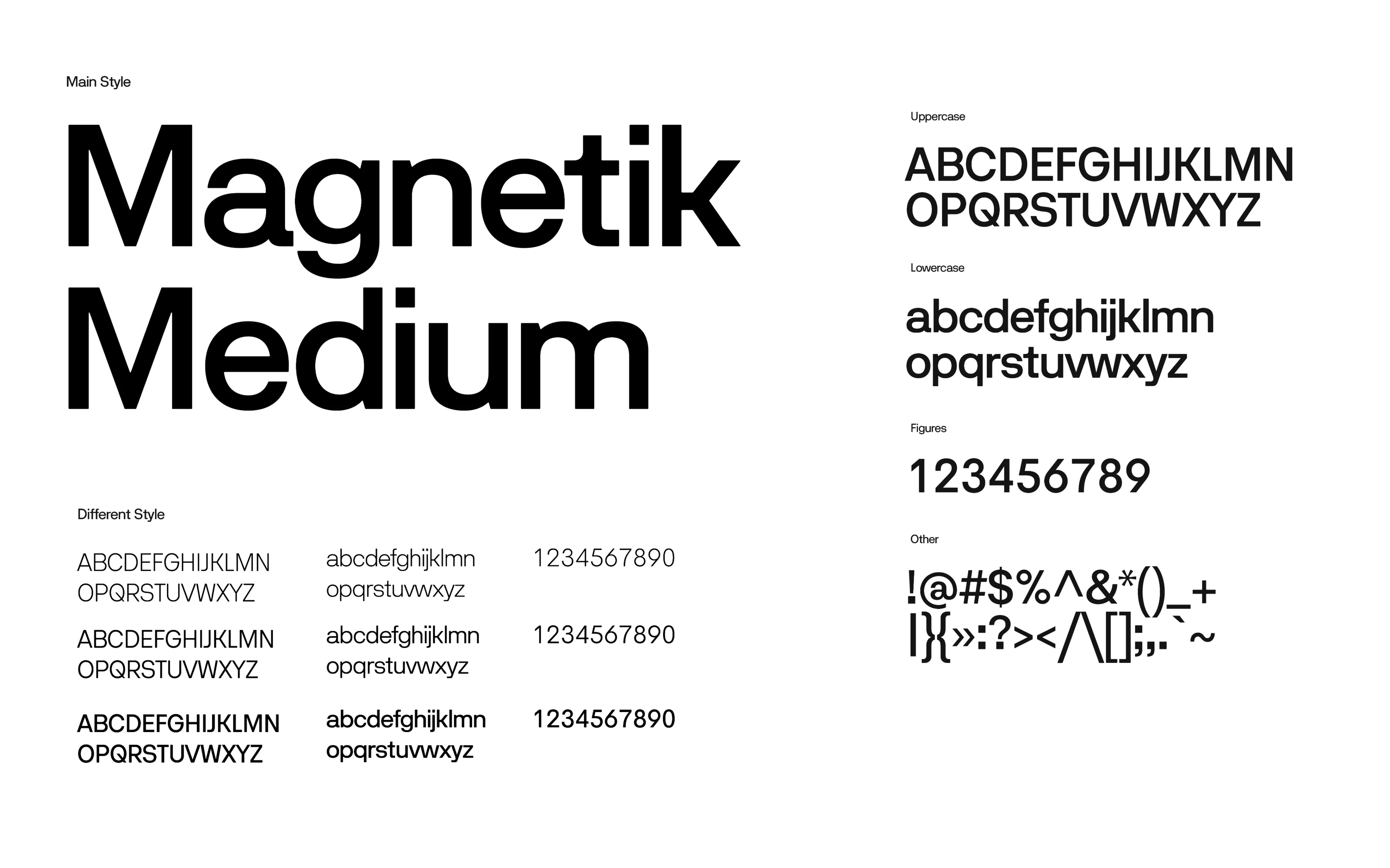 Armfinds — Magnetik Medium type specimen